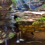 Old Man's Cave Hocking Hills State Park Ohio