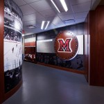 Miami University Goggin Hockey Locker Room