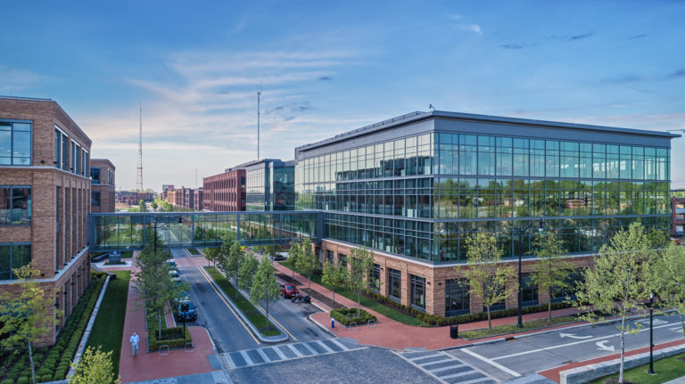 Nationwide Columbus Office Exterior Drone