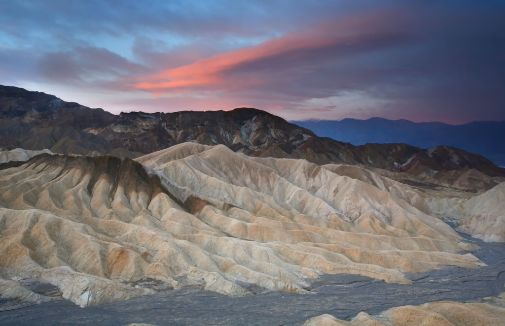 Zabriski Point Sunrise Death Valley National Park
