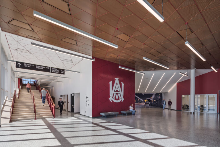 Alabama A&M Arena Entrance Interior Photography