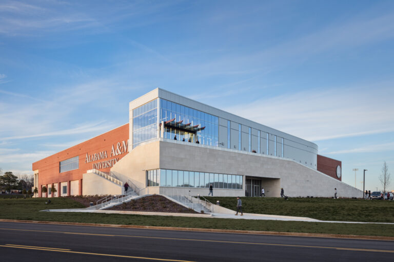 Alabama AM Arena morning light entrance Photography