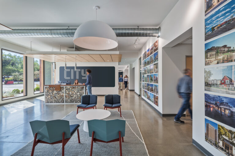 City Architecture Office Reno Interior Photography Entrance