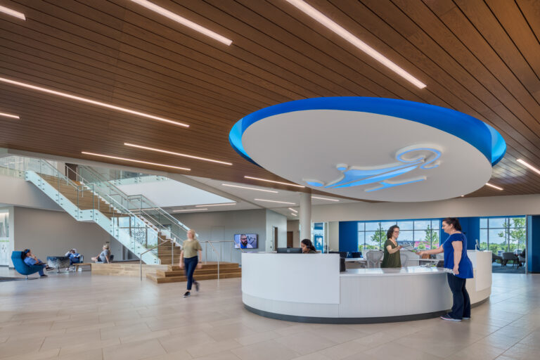 Galen College Lobby Stairs Louisville Kentucky Campus Photography