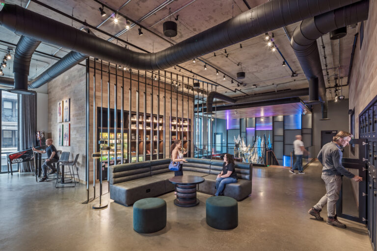 Moxy Interior architecture Photography Columbus Ohio