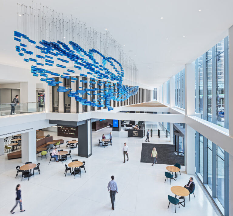 fifth Third Fountain Square Cincinnati The Lobby Art Interior Photography