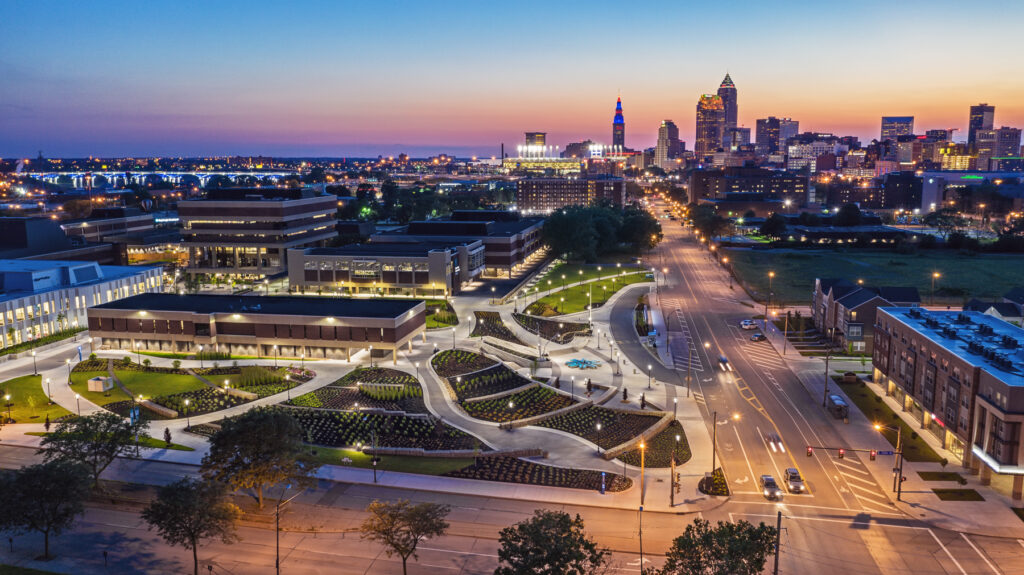 Cleveland, Ohio Tri-C Downtown Campus Architectural Photography