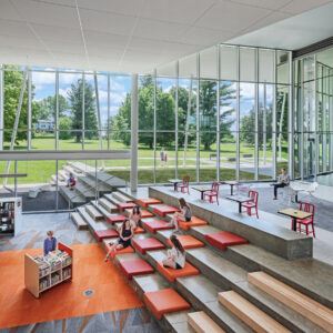 Louisville North Eastern Regional Library Interior Photography. Architectural image and design by JRA architects