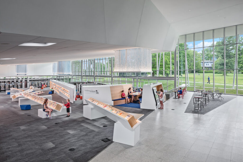 North Eastern Regional Library Louisville Kentucky Interior Architecture Photography CKP Studio